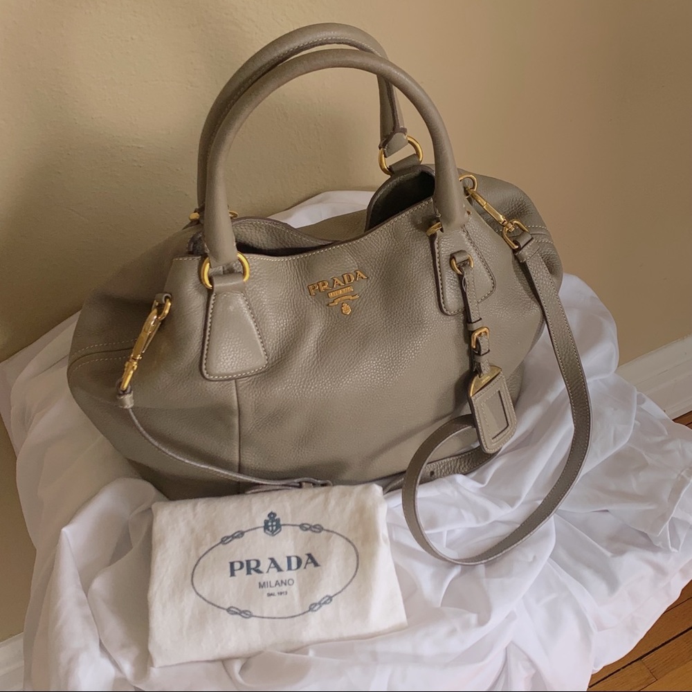 Authentic Prada Leather Bag!